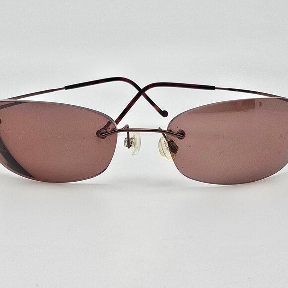 *SOLD* Maui Jim Sport MJ-503-23 Wailea Copper Titanium Rimless Sunglasses FRAME - Picture 7 of 10
